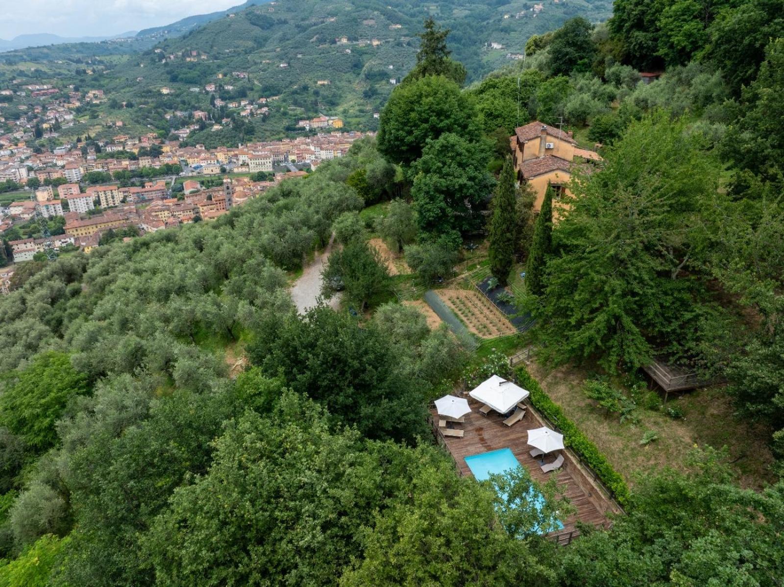 La Casa Sui Colli Villa Uzzano Bagian luar foto