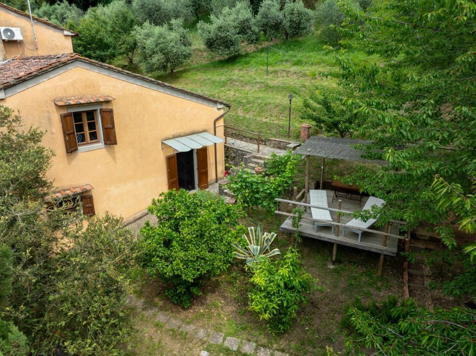 La Casa Sui Colli Villa Uzzano Bagian luar foto